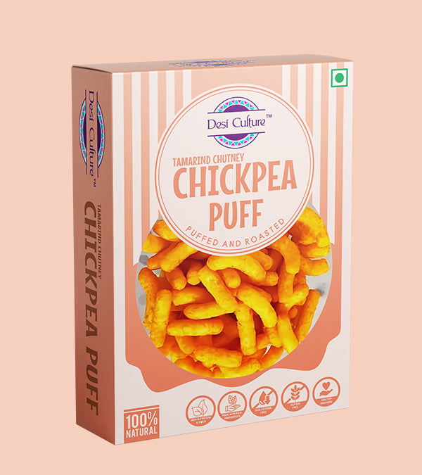 Tamarind Chutney Chickpea Puff