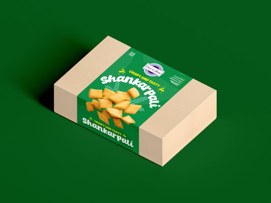 Desi Culture Shankarpali | Crispy & Tasty Traditional Snack | Made with Pure Ingredients | 200g Pack