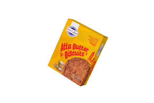 Desi Culture Premium Wheat Biscuits | Made with Whole Wheat | No Maida | Jaggery Sweetened | 200g